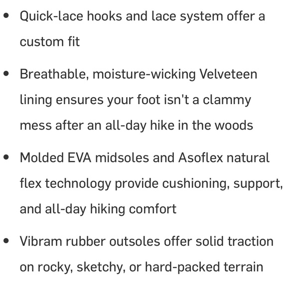 Asolo Ellery Hiking Boot - great condition. A tad short for me. - Picture 11 of 11